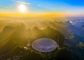 (EyesonSci) CHINA-GUIZHOU-ASTRONOMY-FAST-TELESCOPE (CN)