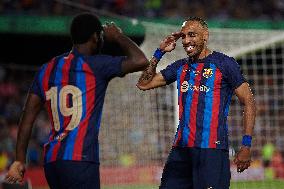 (SP)SPAIN-BARCELONA-FOOTBALL-GAMPER TROPHY-BARCELONA VS UNIVERSIDAD NACIONAL