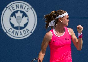 (SP)CANADA-TORONTO-TENNIS-NATIONAL BANK OPEN-WOMEN'S SINGLES-QUALIFYING