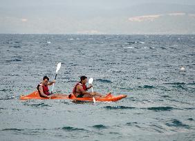 ITALY-BRACCIANO-SUMMER-DAILY LIFE