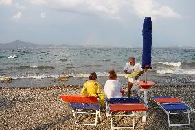 ITALY-BRACCIANO-SUMMER-DAILY LIFE