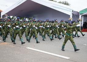 COTE D'IVOIRE-YAMOUSSOUKRO-INDEPENDENCE-MILITARY PARADE
