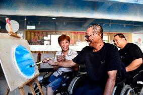 CHINA-SHANDONG-PEOPLE WITH DISABILITY-PAINTING (CN)