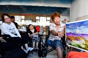 CHINA-SHANDONG-PEOPLE WITH DISABILITY-PAINTING (CN)