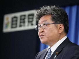 Japan LDP policy chief Hagiuda