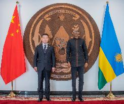 RWANDA-KIGALI-CHINESE AMBASSADOR-CREDENTIALS