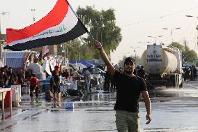 IRAQ-BAGHDAD-PROTEST