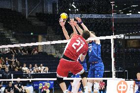 Men's European Championships volleyball qualifying match Finland vs Austria
