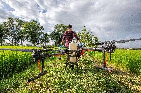 THAILAND-ROI ET-CHINA-MADE-AGRICULTURAL DRONES