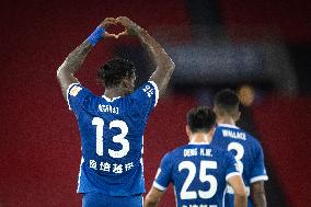 (SP)CHINA-WUHAN-FOOTBALL-CSL-WUHAN THREE TOWNS VS BEIJING GUOAN(CN)