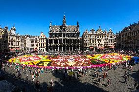 BELGIUM-BRUSSELS-FLOWER CARPET