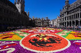 BELGIUM-BRUSSELS-FLOWER CARPET