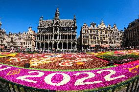 BELGIUM-BRUSSELS-FLOWER CARPET