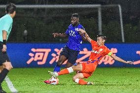 (SP)CHINA-HAIKOU-FOOTBALL-CSL-SHANDONG TAISHAN VS CANGZHOU MIGHTY LIONS (CN)