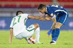 (SP)CHINA-WUHAN-FOOTBALL-CSL-WUHAN THREE TOWNS VS BEIJING GUOAN(CN)