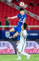 (SP)CHINA-WUHAN-FOOTBALL-CSL-WUHAN THREE TOWNS VS BEIJING GUOAN(CN)