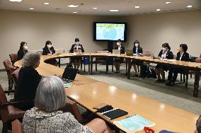 Japan students attend peace event at U.N. headquarters