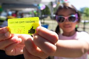 CANADA-TORONTO-COVID-19-VACCINE-CHILDREN