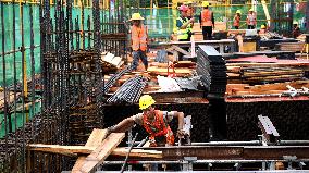 CHINA-GUANGXI-YULIN-HIGH-SPEED RAILWAY STATION-CONSTRUCTION (CN)