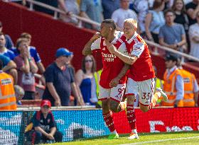 (SP)BRITAIN-LONDON-FOOTBALL-PREMIER LEAGUE-ARSENAL VS LEICESTER CITY