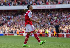 (SP)BRITAIN-LONDON-FOOTBALL-PREMIER LEAGUE-ARSENAL VS LEICESTER CITY