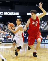 Basketball: Japan-Iran exhibition game