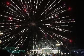 PAKISTAN-ISLAMABAD-INDEPENDENCE DAY-FIREWORKS