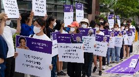 SOUTH KOREA-SEOUL-"COMFORT WOMEN"-MEMORIAL DAY