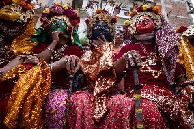 NEPAL-KATHMANDU-KHADGA JATRA-FESTIVAL