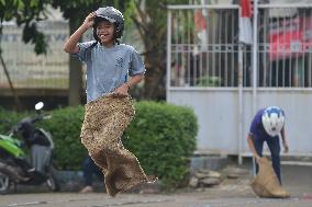 INDONESIA-SOUTH TANGERANG-INDEPENDENCE DAY-CELEBRATION-FUN GAMES