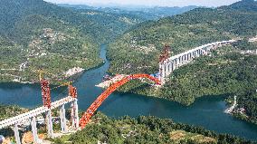 CHINA-GUIZHOU-WUJIANG RIVER-BRIDGE(CN)