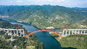 CHINA-GUIZHOU-WUJIANG RIVER-BRIDGE(CN)