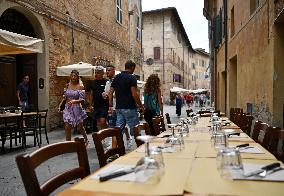 ITALY-SIENA-DAILY LIFE