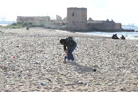 EGYPT-ALEXANDRIA-BEACH-CLEANUP CAMPAIGN