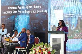 ETHIOPIA-ADDIS ABABA-CHINESE-BUILT MAJOR ROAD PROJECT-INAUGURATION