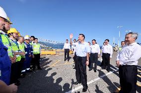 CHINA-GUANGDONG-SHENZHEN-LI KEQIANG-INSPECTION (CN)