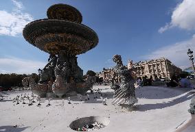 FRANCE-PARIS-DROUGHT