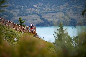 CHINA-XINJIANG-KANAS-AUTUMN SCENERY (CN)