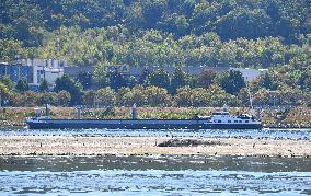 GERMANY-RIVER RHINE-WATER LEVEL