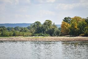 GERMANY-RIVER RHINE-WATER LEVEL