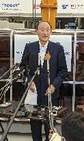 Former Japan PM Suga