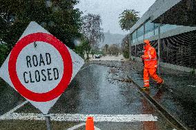 NEW ZEALAND-SOUTH ISLAND-FLOOD