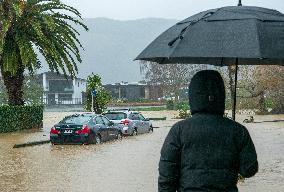 NEW ZEALAND-SOUTH ISLAND-FLOOD