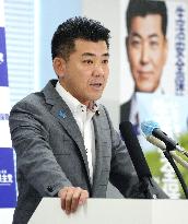 Japan's main opposition party leader Izumi