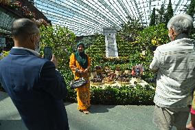 SINGAPORE-FLORAL DISPLAY