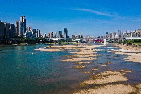 CHINA-CHONGQING-JIALING RIVER-WATER LEVEL (CN)