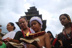 NEPAL-BHAKTAPUR-KRISHNA JANMASHTAMI FESTIVAL