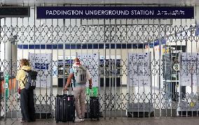 BRITAIN-LONDON-TUBE WORKERS-STRIKE