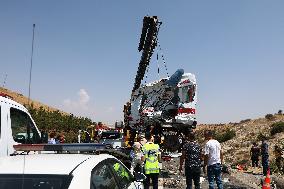 TÜRKIYE-GAZIANTEP-TRAFFIC ACCIDENT