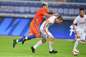 (SP)CHINA-JINAN-FOOTBALL-CSL-SHANDONG TAISHAN VS CHENGDU RONGCHENG (CN)